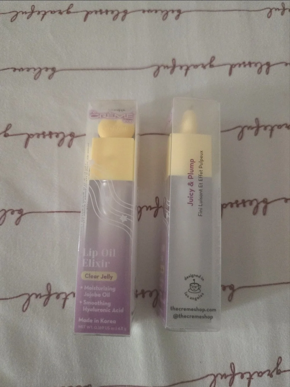 Crème Shop Lip Oil Elixir In Twinkle Clear Jelly-NIB!